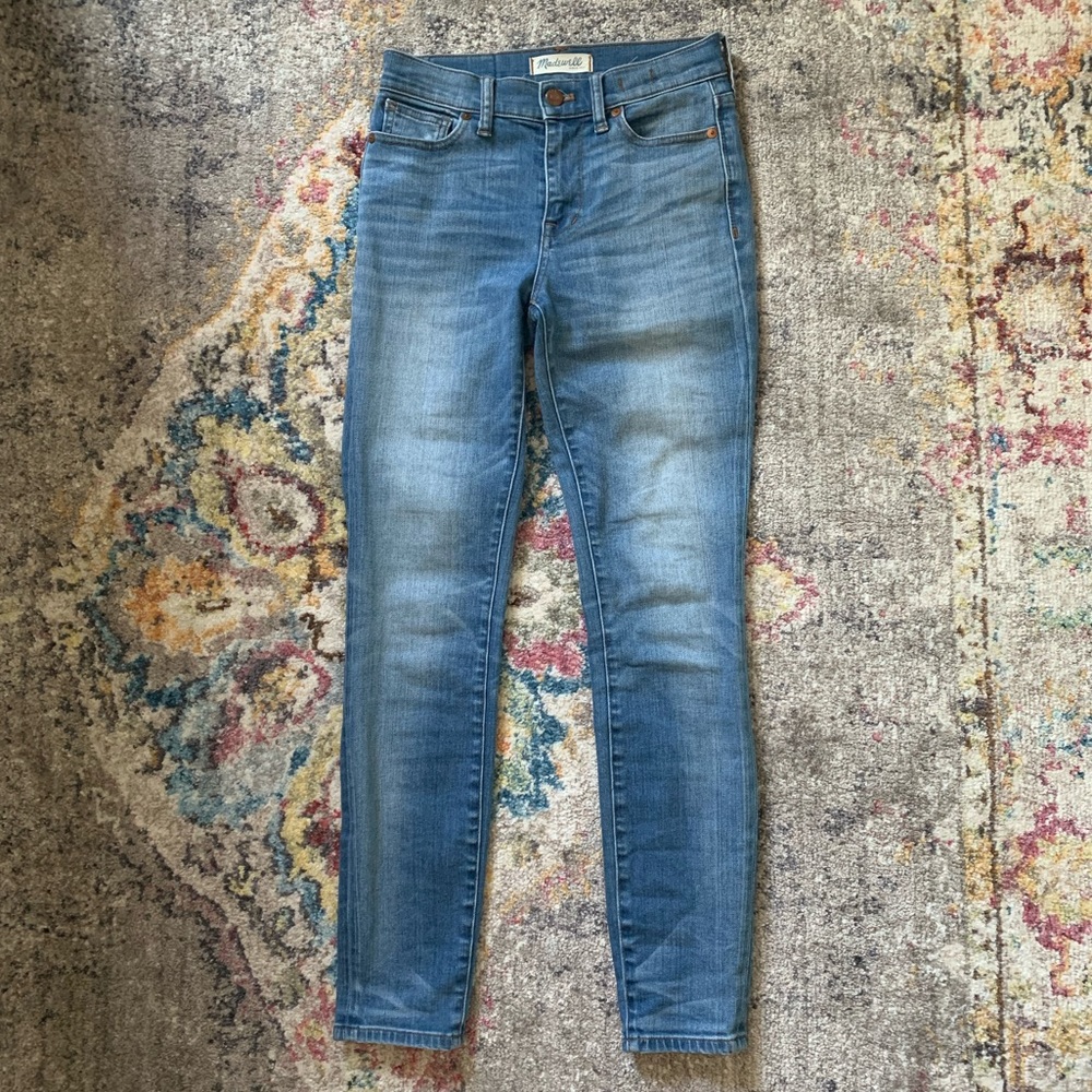 Madewell High Riser Skinny Jeans